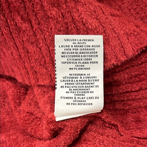 Ruby Rd. Rich Red Open Front Cardigan - Picture 6 of 10